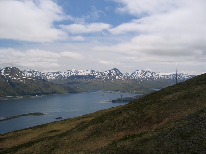 View from hill above harbor img_2095